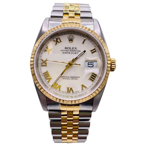 two tone rolex dates